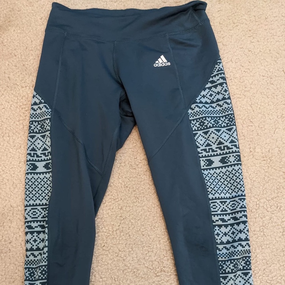 Adidas Leggings Blue